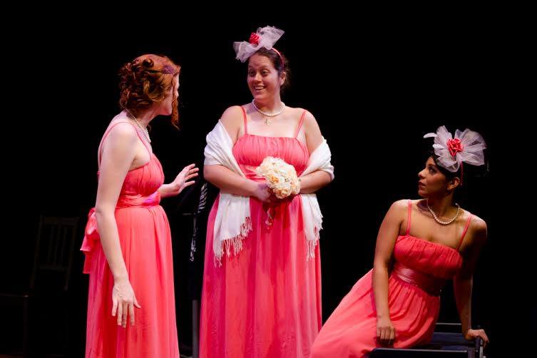   Five Women Wearing the Same Dress -  Mildred’s Umbrella Theatre Company - 2014 