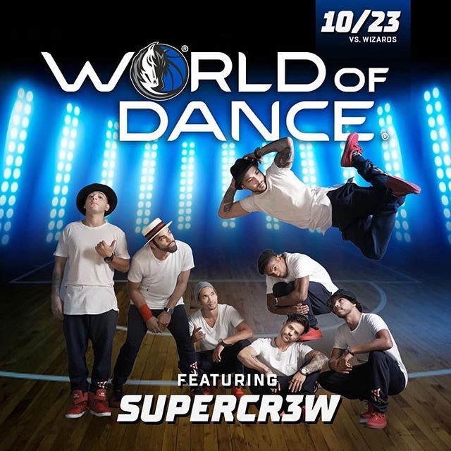 World of Dance and The Dallas Mavericks team up to bring a new level of in-game entertainment to 30 home games! 🏀 Starting today, featuring @supercr3w and @chapkisdance ! 🔥🔥 @mcuban @dallasmavs