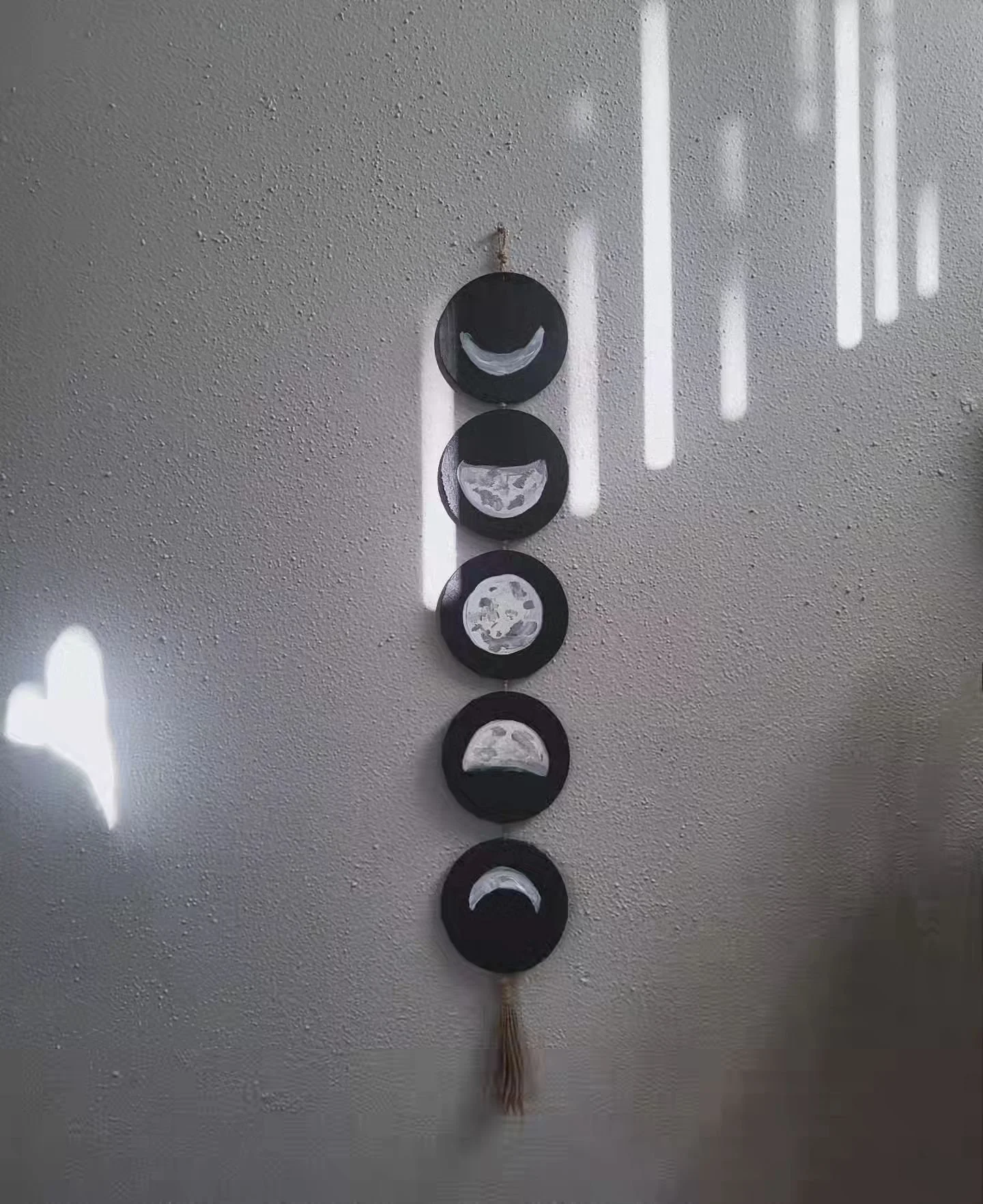 New wall hangings available this Saturday at the Iowa City Farmers market and Sunday at the Skeleton Key artists market in Rock Island! 
Prepping orders today 🦋 
 So expect local mailbox deliveries tomorrow 🤍