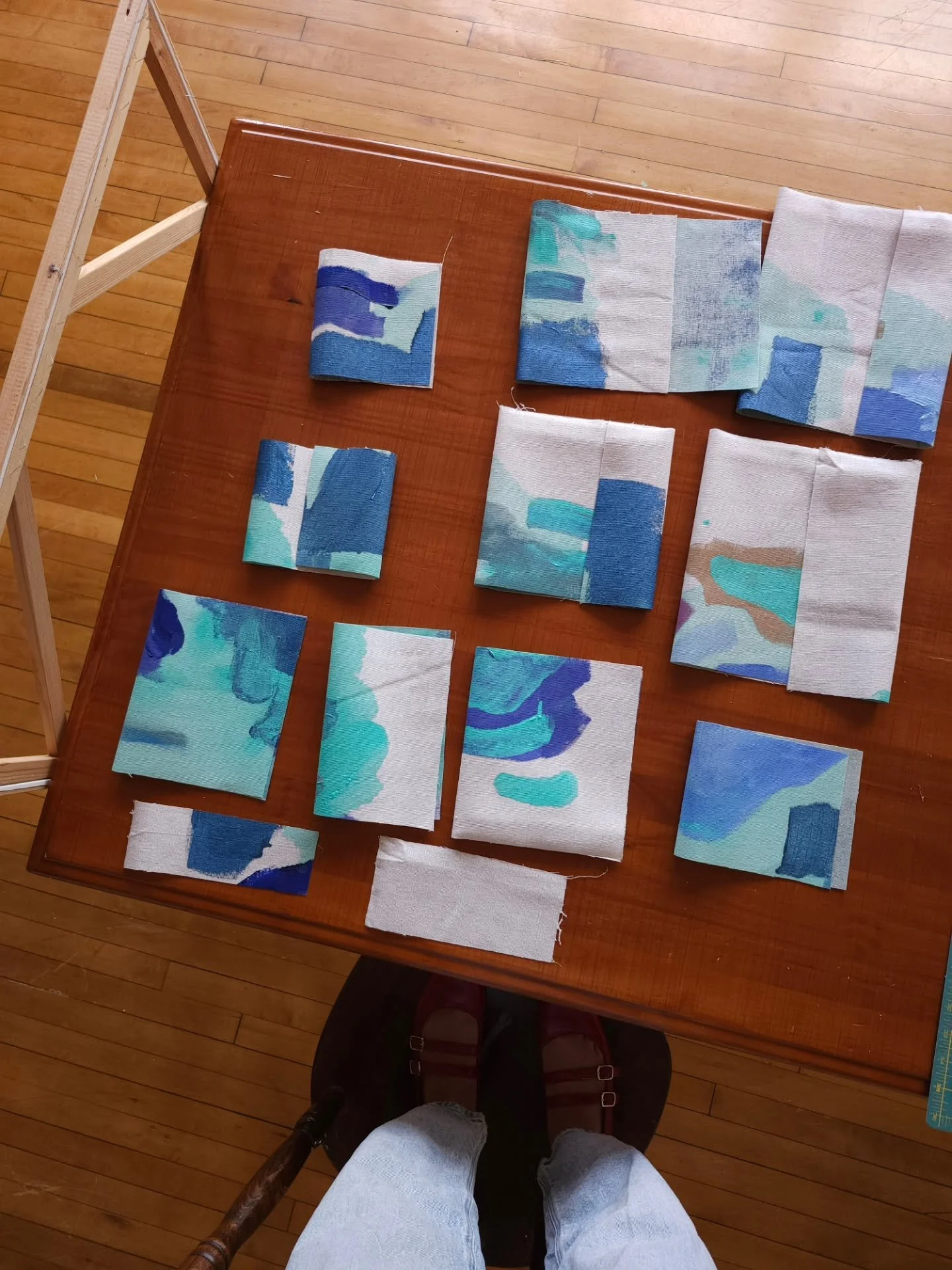 Peeks at some new journals I'm working on. This is batch 2, out of 4 designs I will be dropping in a few weeks for my next journal update. 🤍