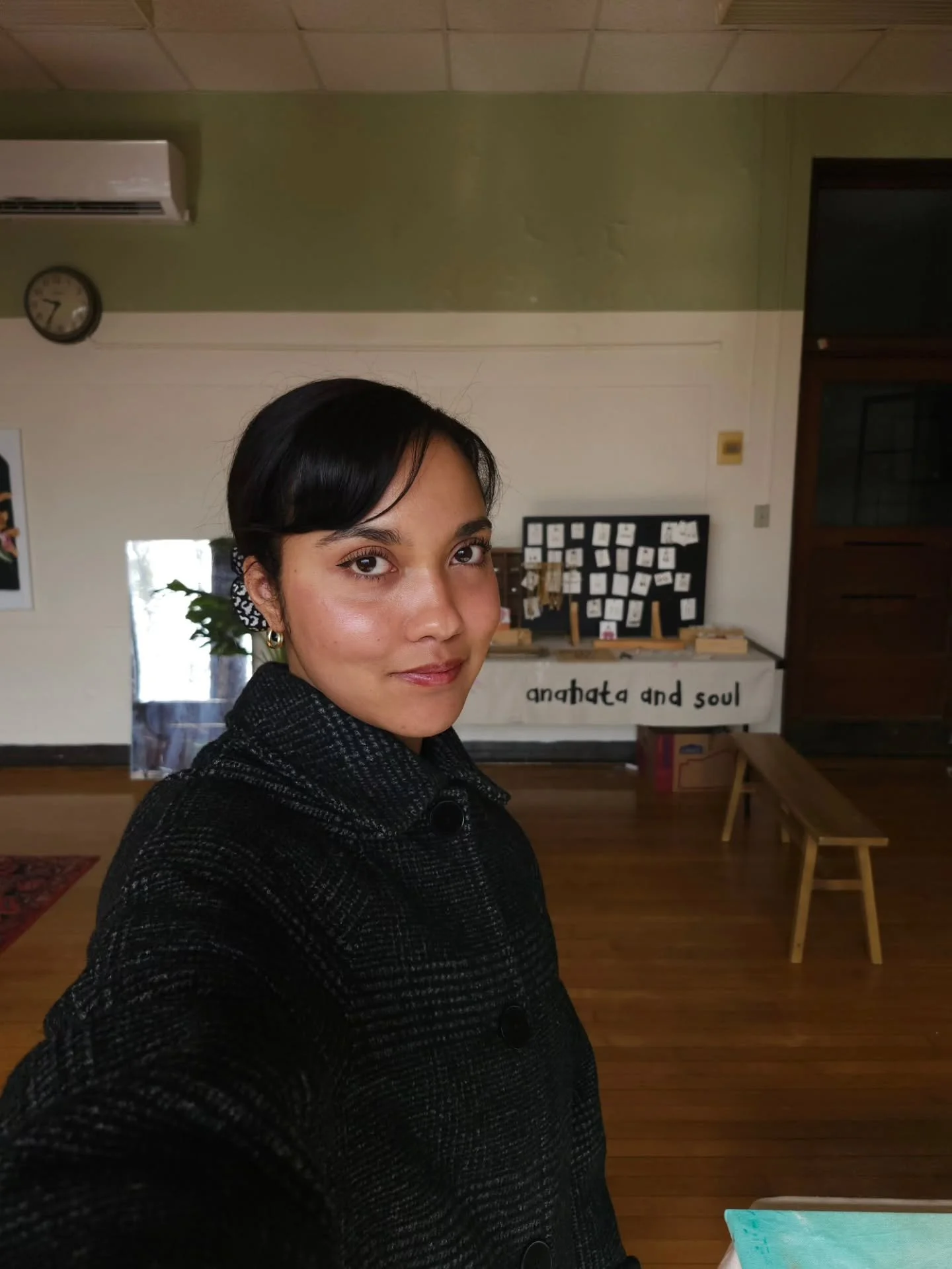 Got all packed up this morning and put out the beginning of a new collection at @radicleeffect today, I will be here until 3 🦋 
  There are a few new designs I am excited to share! Swipe for peeks and pov