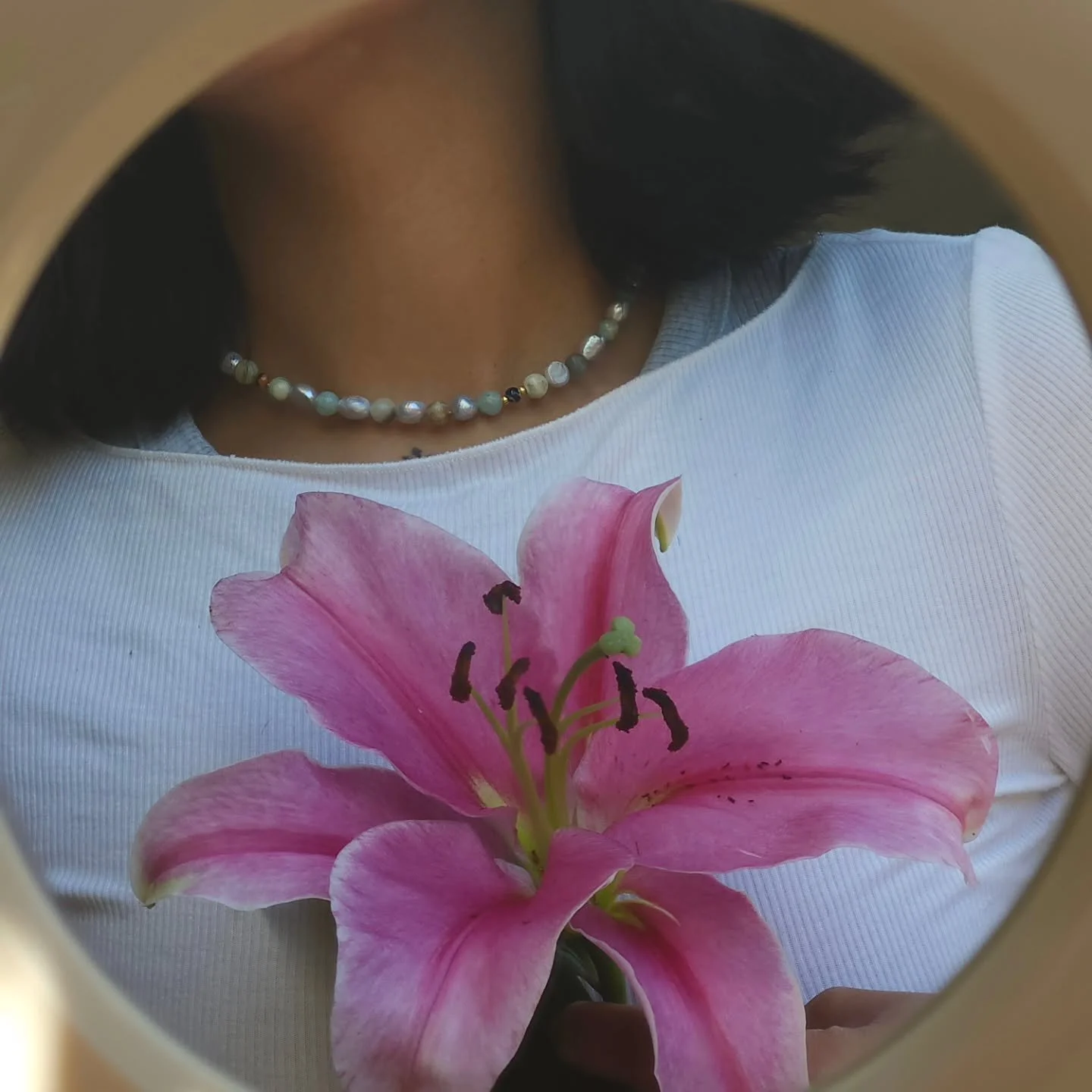 New babe in the shop, this is the only one of this design I have made, and shes my fav. 🤍✨️🌊