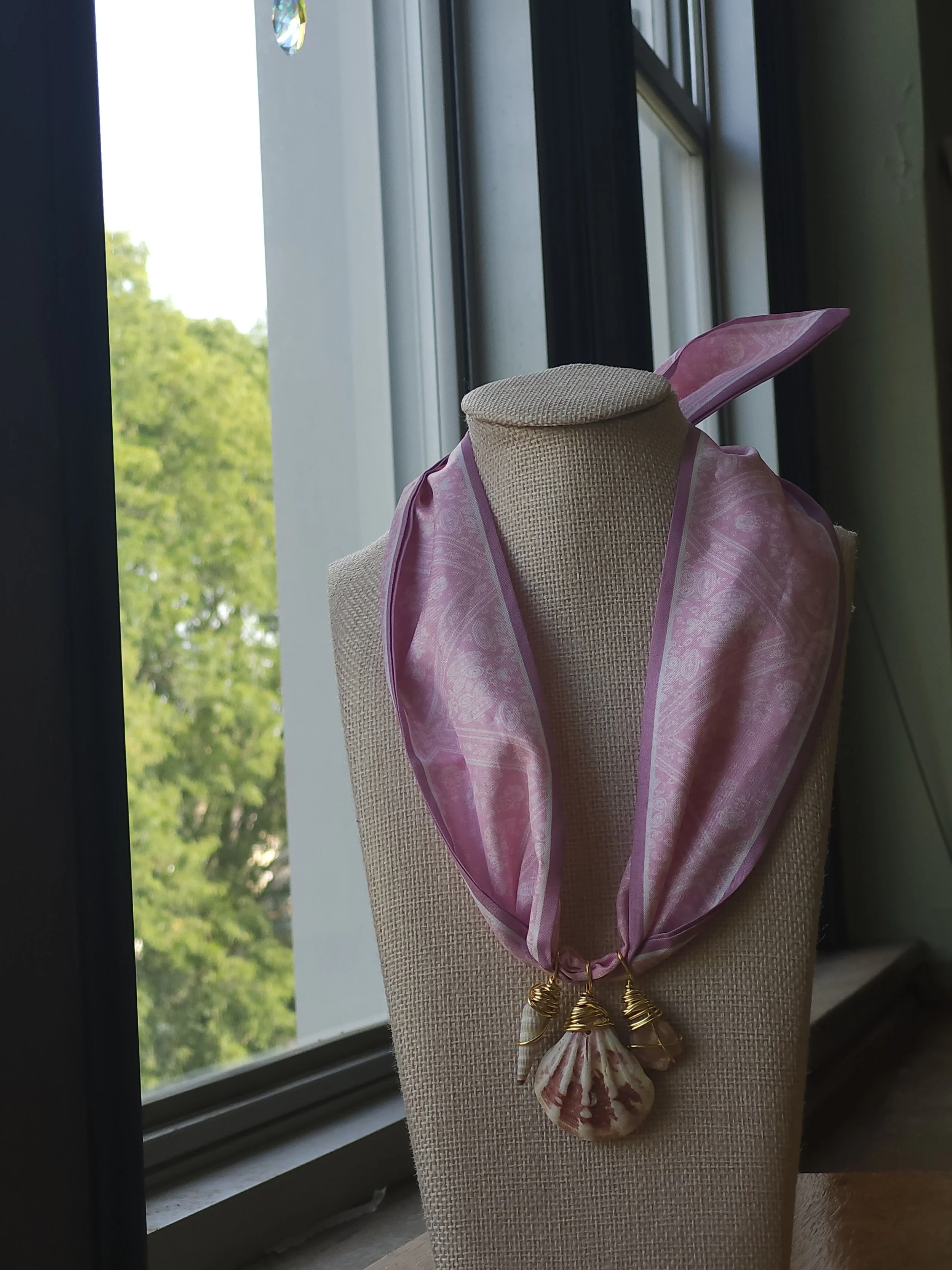 Pink necklace
