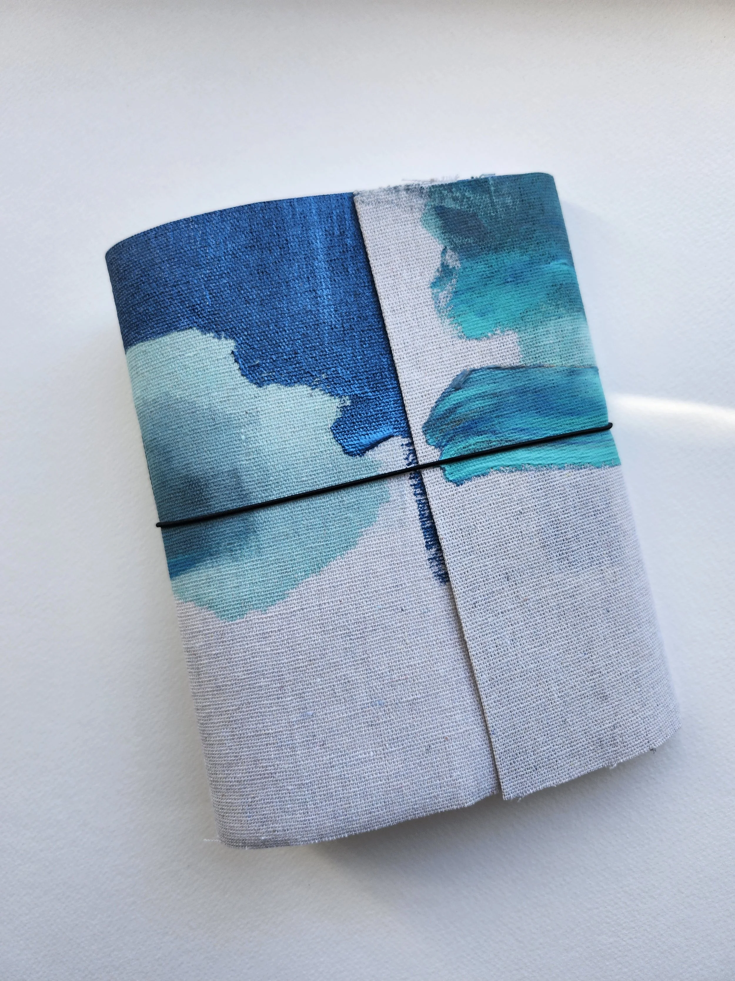 Blue Canvas Journal