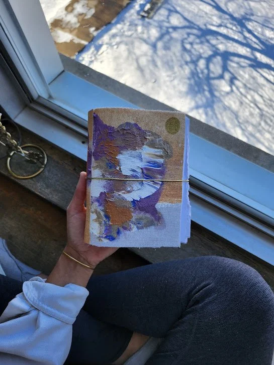 Gold Moon Handmade journal