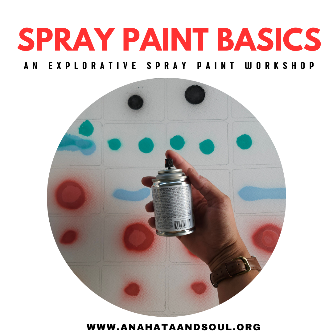 Spray paint basics, a two day workshop!