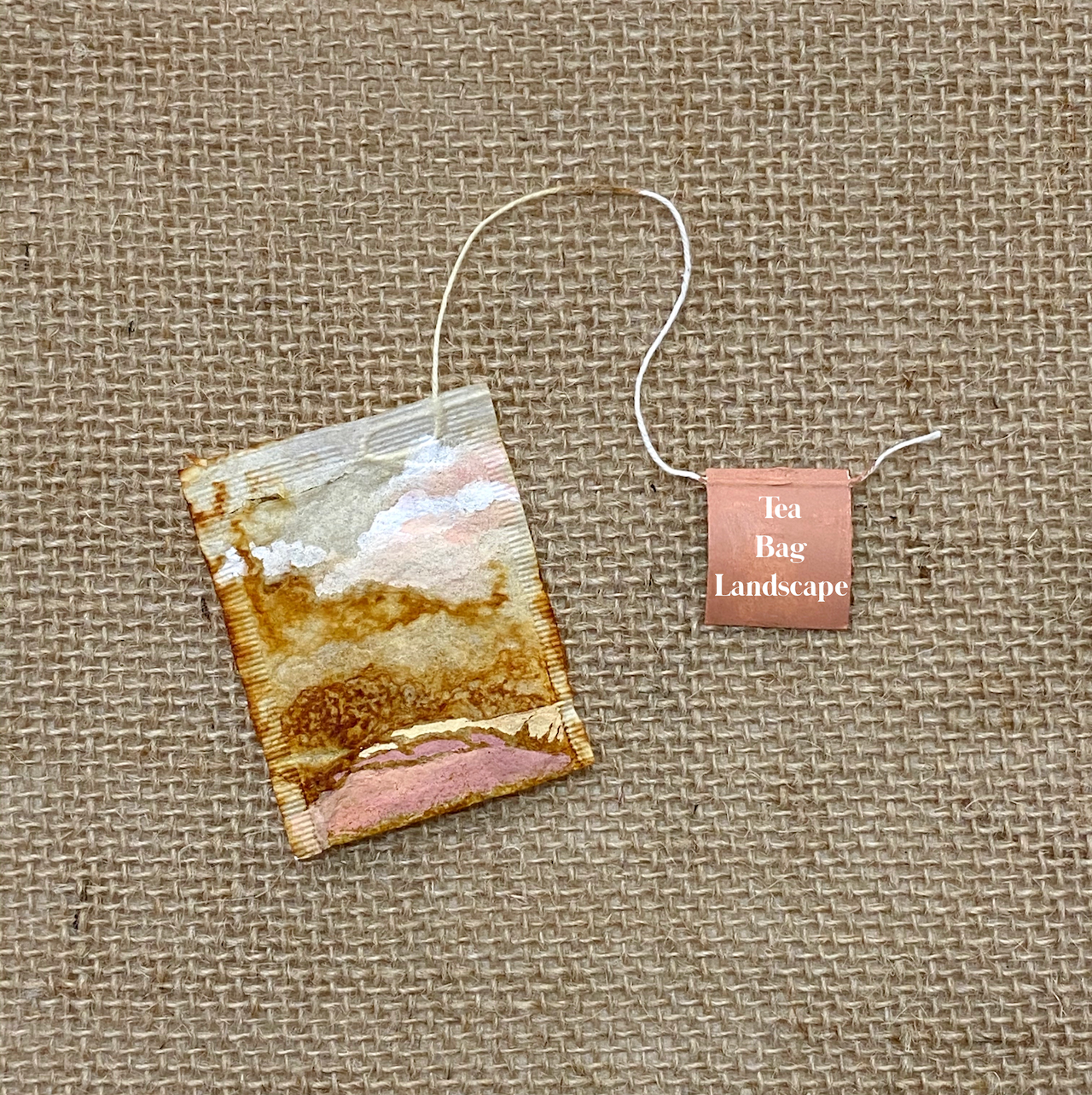 Today's Tea Bag Art