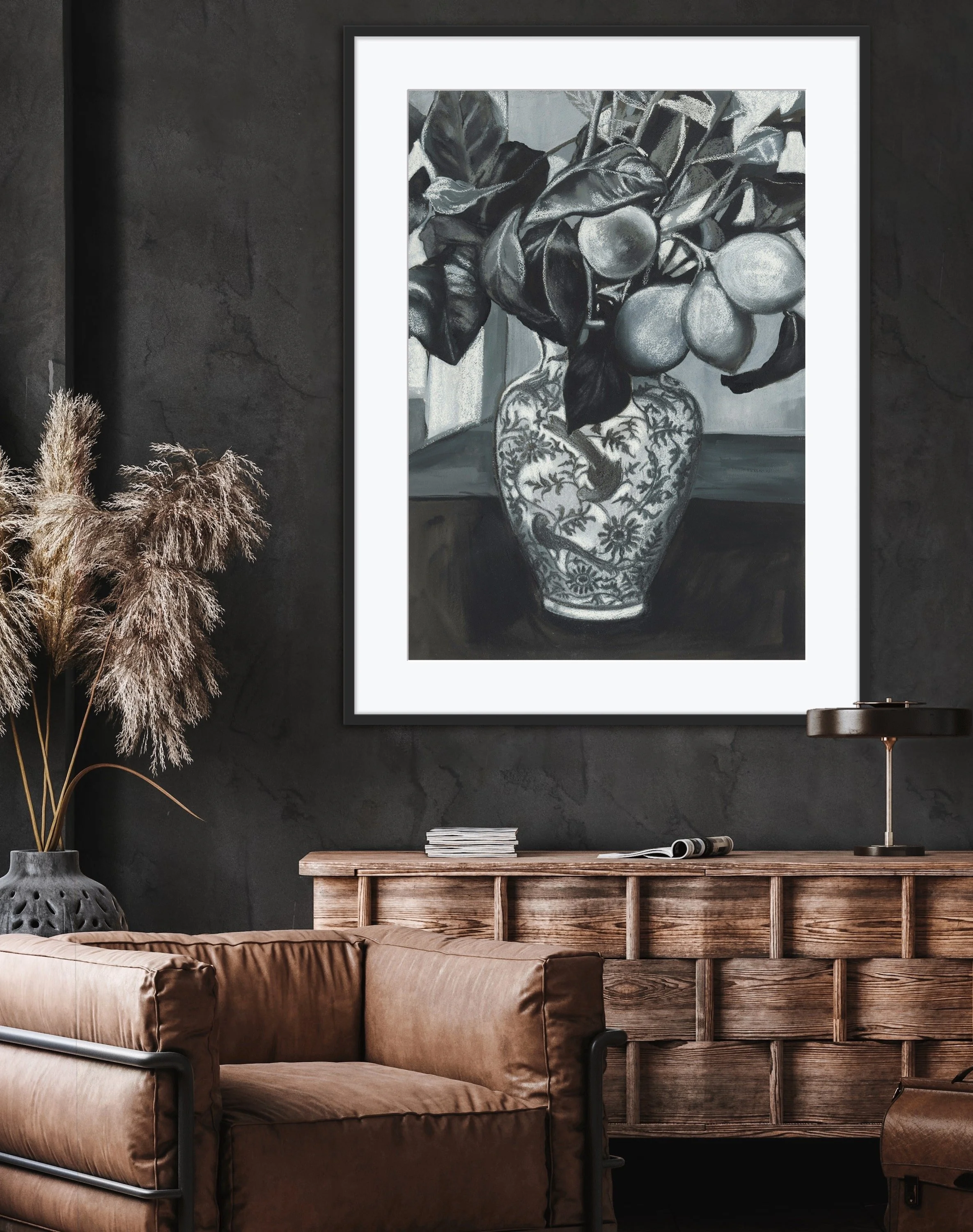Still Life with Lemons Limited Fine Art Print by Sancha Prowse