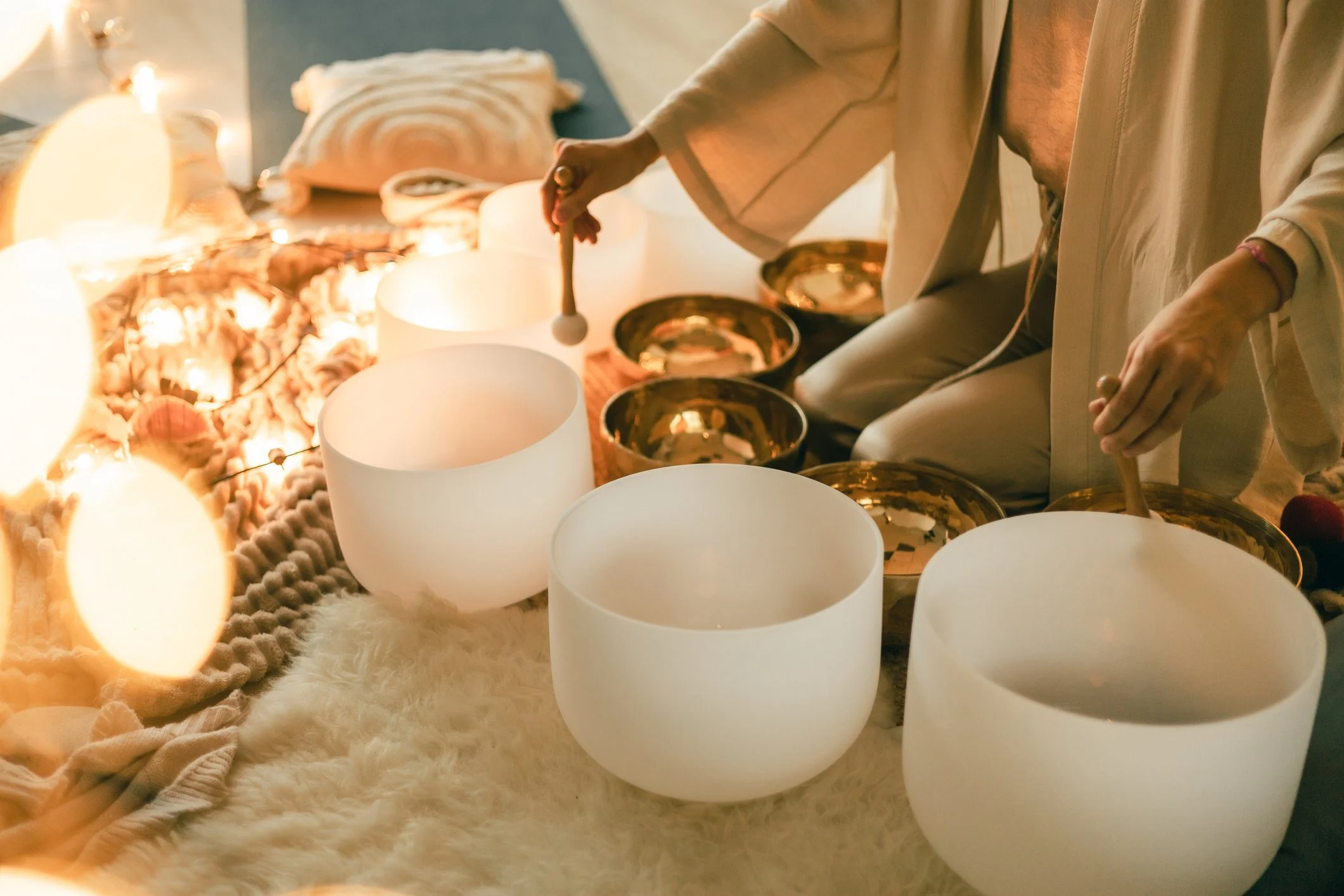 crystal sound bowls sound bath