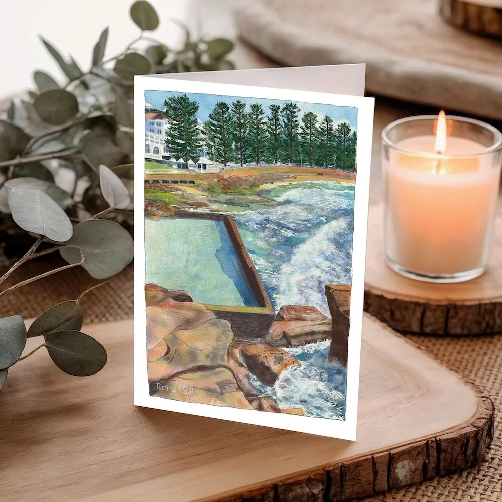Terrigal Beach Greeting Card