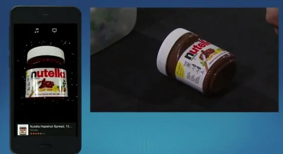 Amazon's Jeff Bezos demonstrated FireFly as if it were an entirely new feature on Fire Phone, rather than a three year old port of an existing iPhone app.