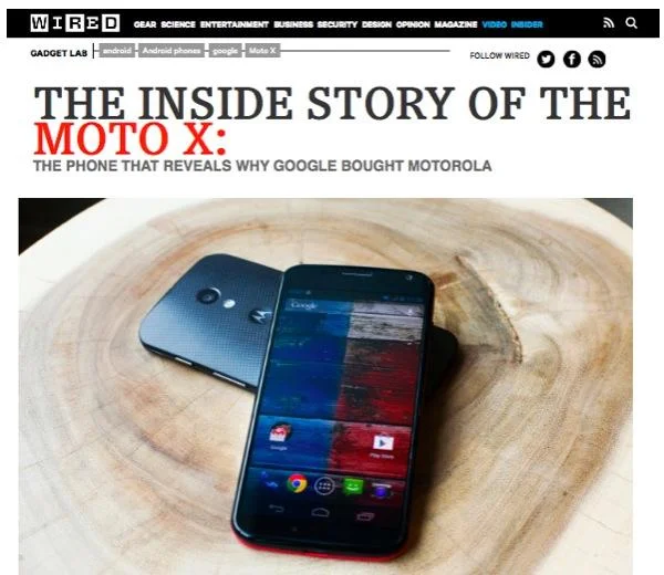 Pundits ignored Apple's Services to blow hot air for Motorola's.