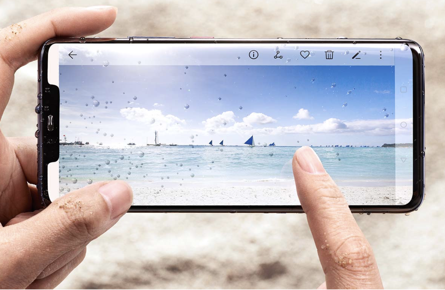 Huawei's copied Apple's price, notch, icons but is still using Android.