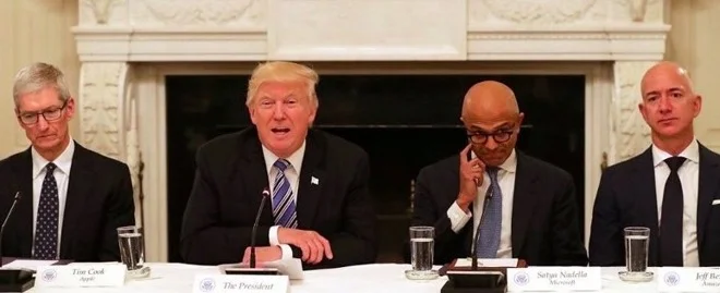 U.S. President Trump has praised Apple for investing in America, but his tariff war with China is hurting Apple's business there
