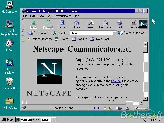 Netscape once threatened to marginalize Windows the same way Androids are portrayed as a threat to iOS today