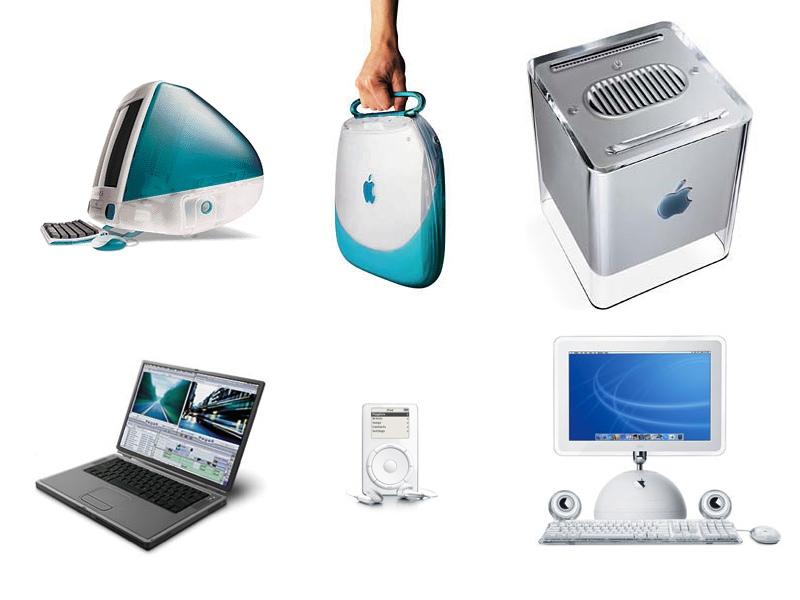 Apple's early 2000s product lineup was fresh and unique