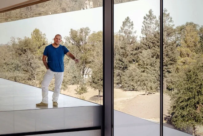 Jony Ive at his biggest design project: Apple Park. Source: Wallpaper