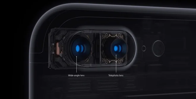 Apple paired a standard and zoom lens together with the ability to shoot simultaneously