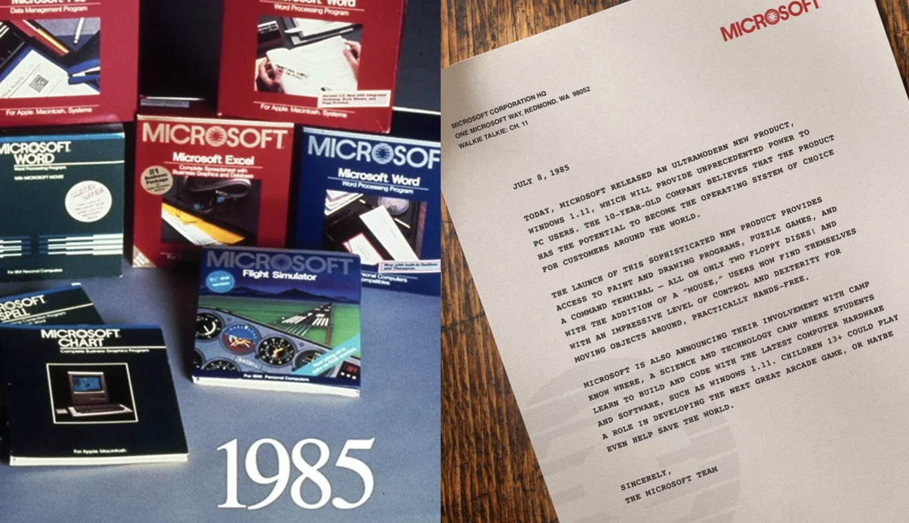 Microsoft is inventing nostalgia for a 1985 that never existed