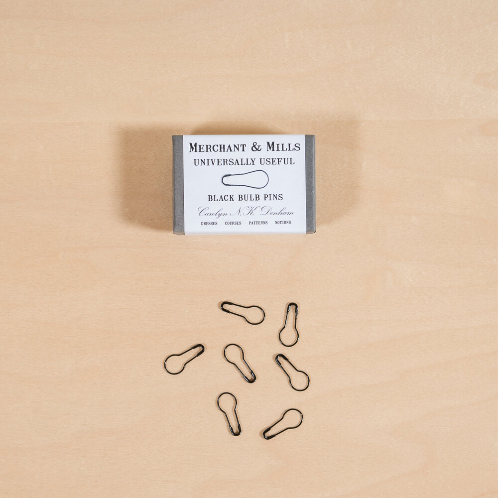 Merchant & Mills Notions : White Bulb Pins – Bolt & Spool