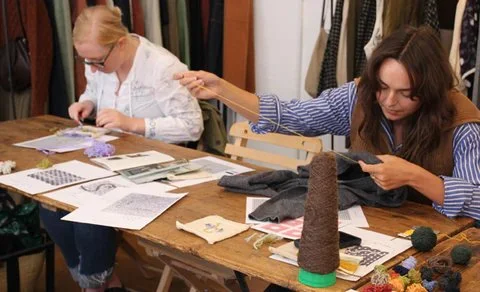 Swiss Darning Workshop w/ TOAST + Upstate Diary  