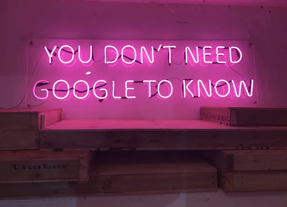You Don’t Need Google by Eve de Haan