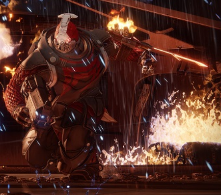 A Legionary performing a melee charge