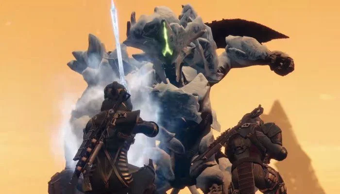 One of five final bosses for Escalation Protocol, a Knight with regenerating armor that can only be broken with a special sword weapon.