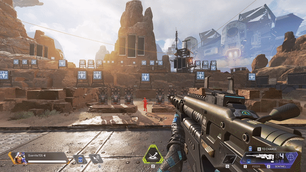 Animation of the Sentinel being energized. I did all of the scripting of the ability and implemented the UI.