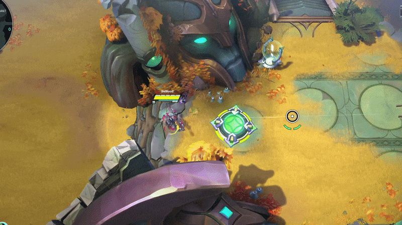 Soft ceiling "swoop"