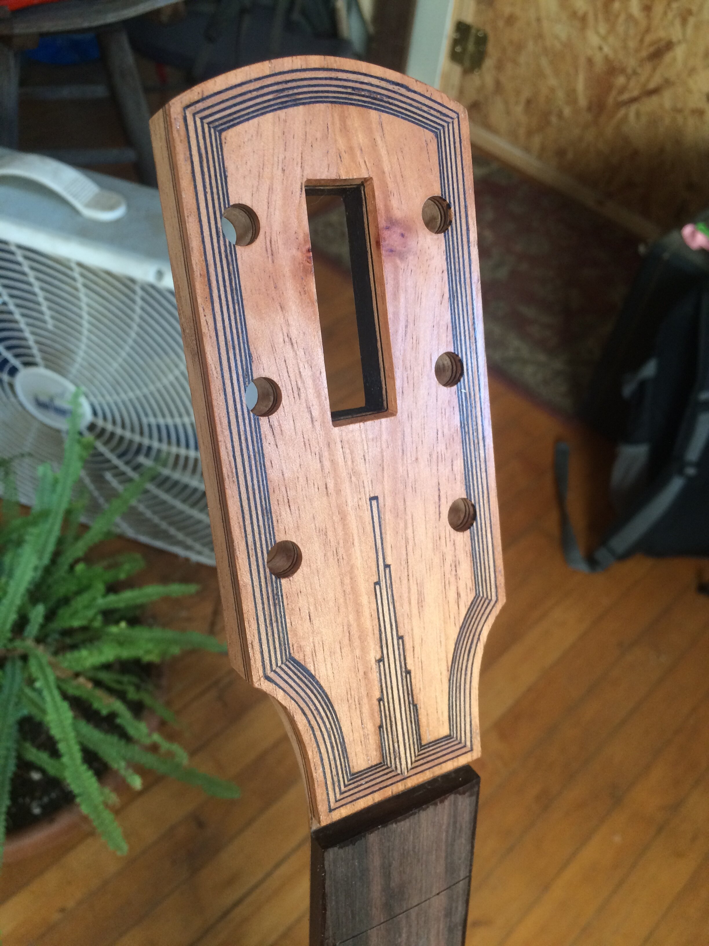 custom guitar headstock