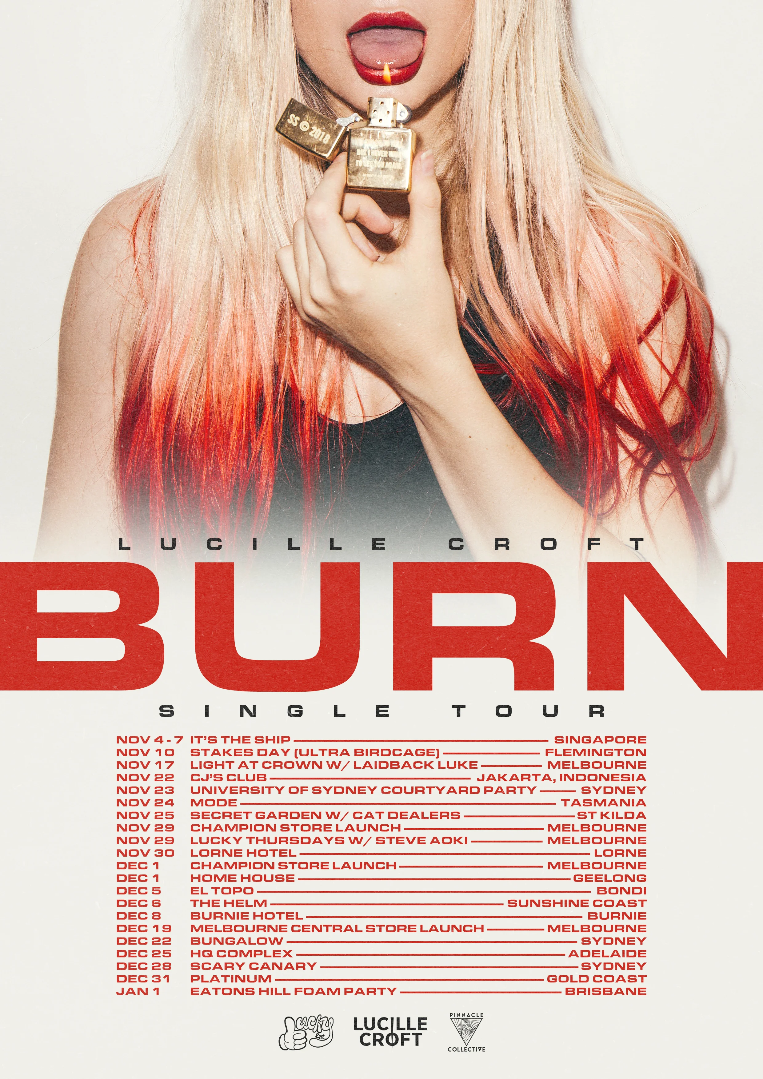 BURN TOUR