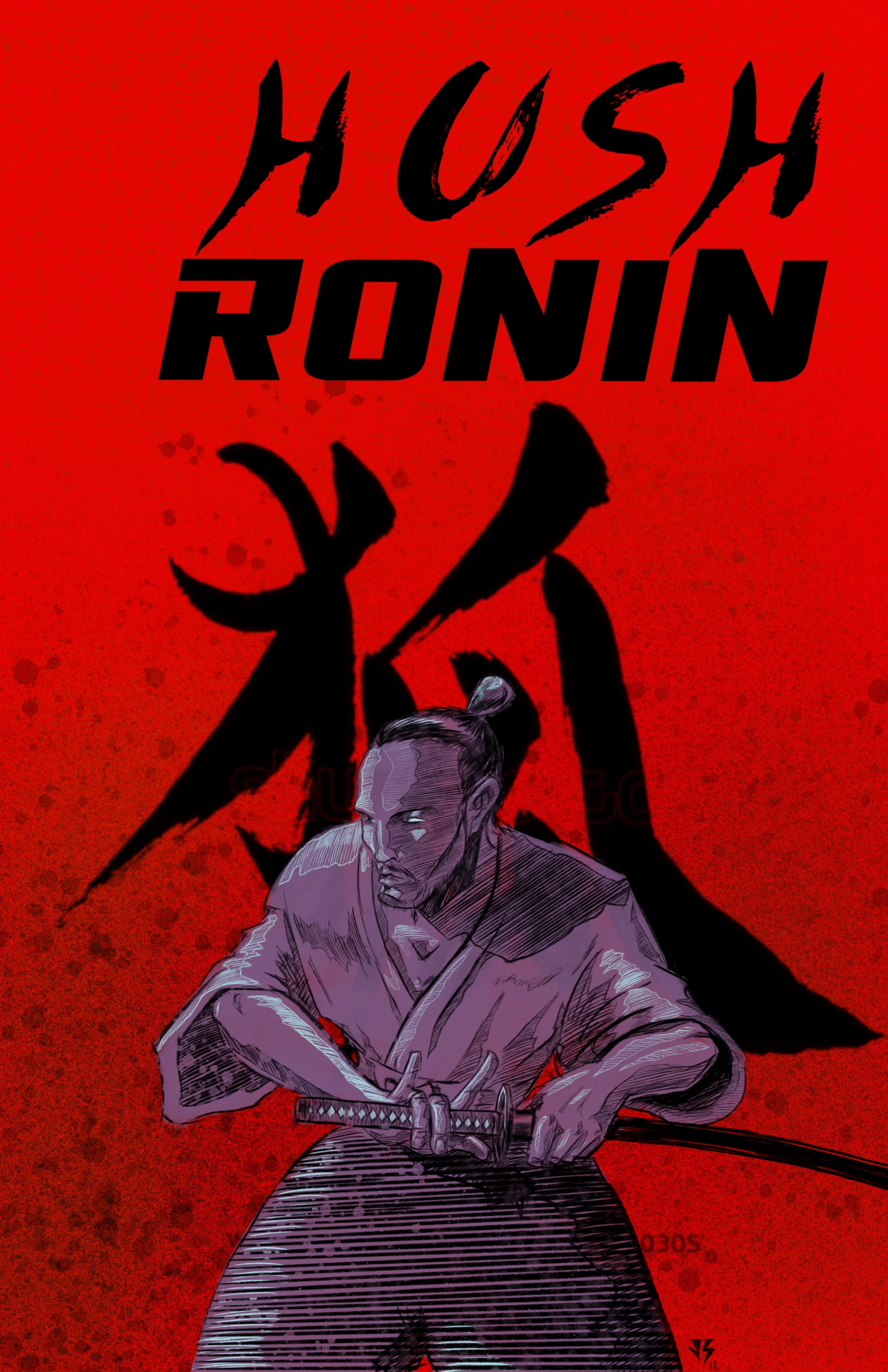 Hush Ronin (cover)