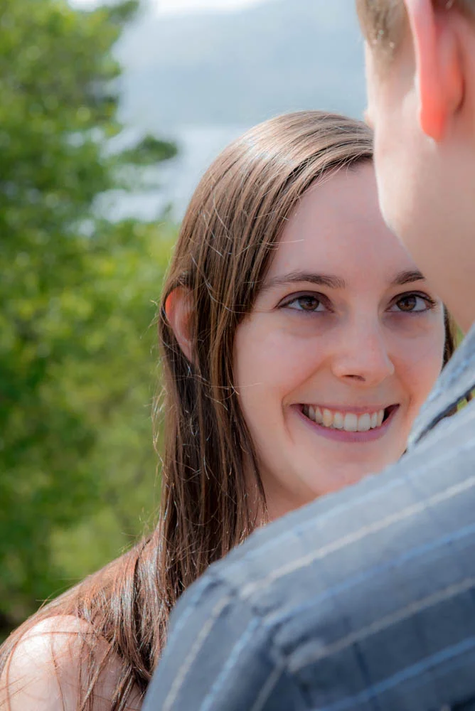 Portrait photography on Inchcailloch Island by local photographer Paul Saunders