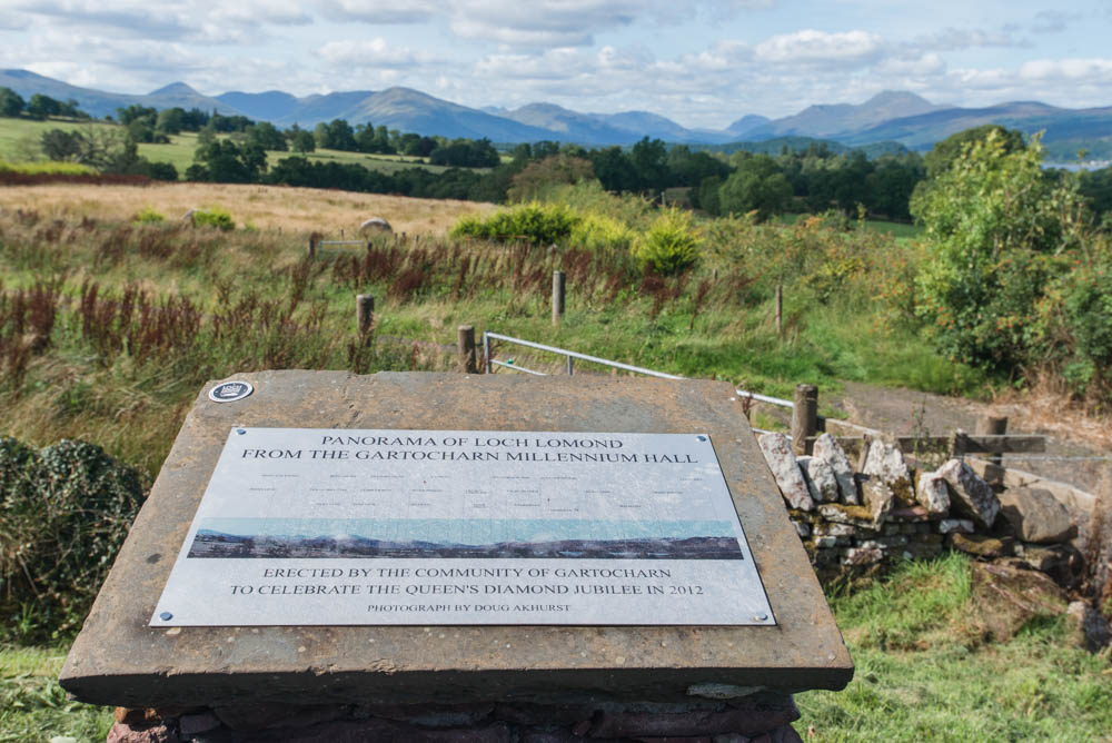 Panorama of Loch Lomond, Gartocharn