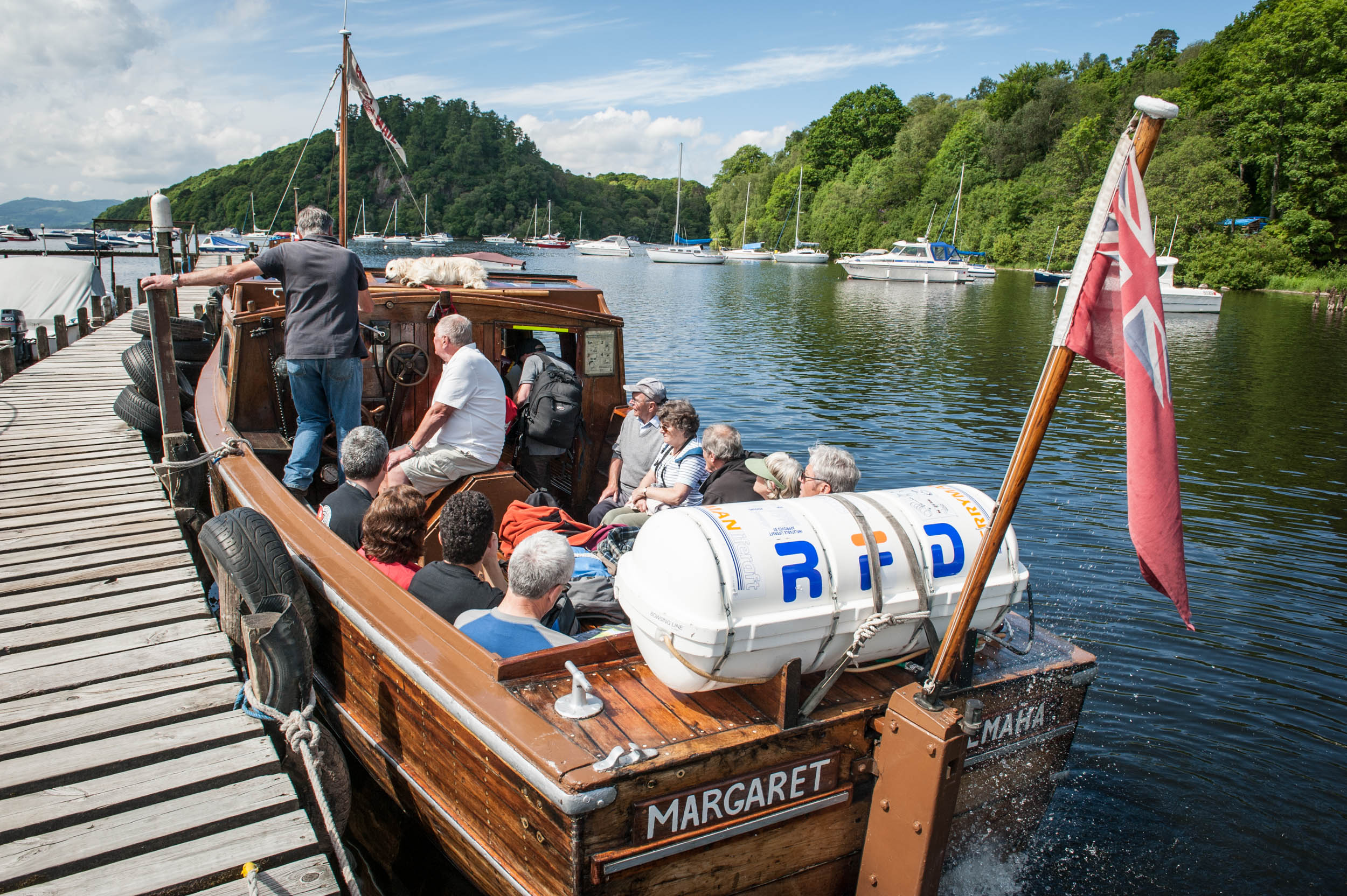 Loch Lomond Post Boat, Islands