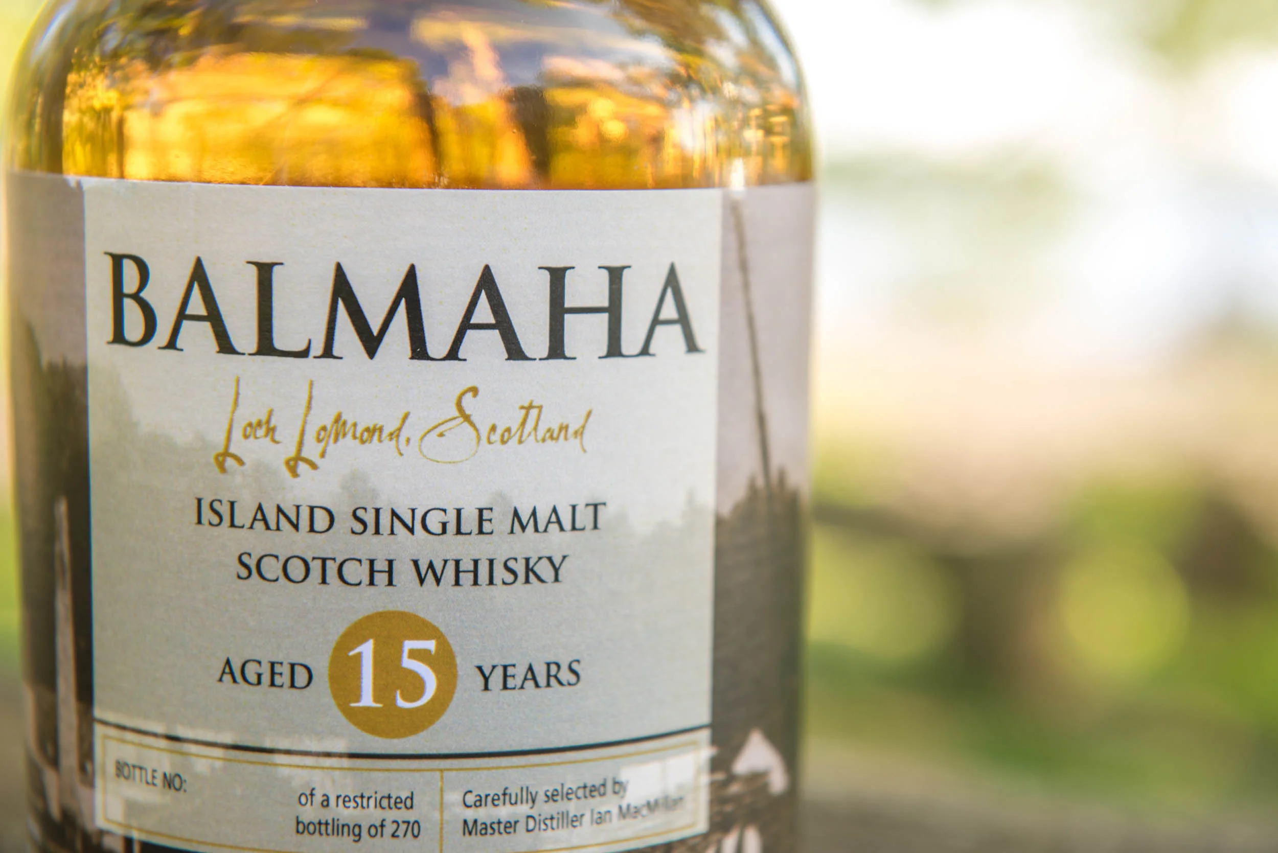 Balmaha Whisky, inspired by Inchfad Island