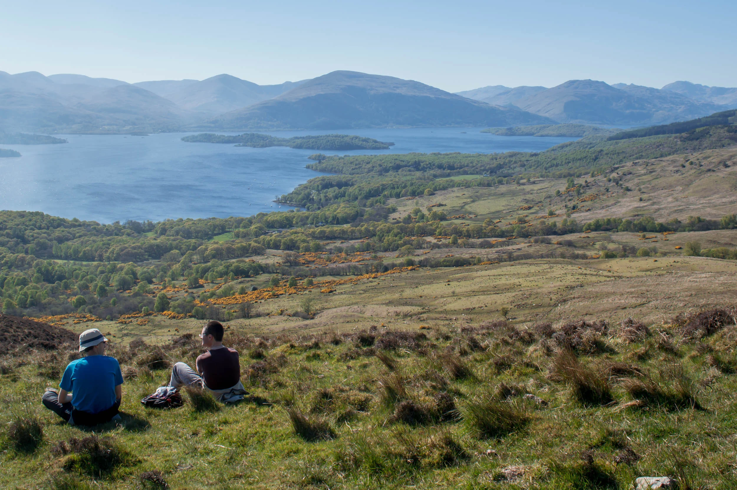 Enjoy the views! Conic Hill, Balmaha