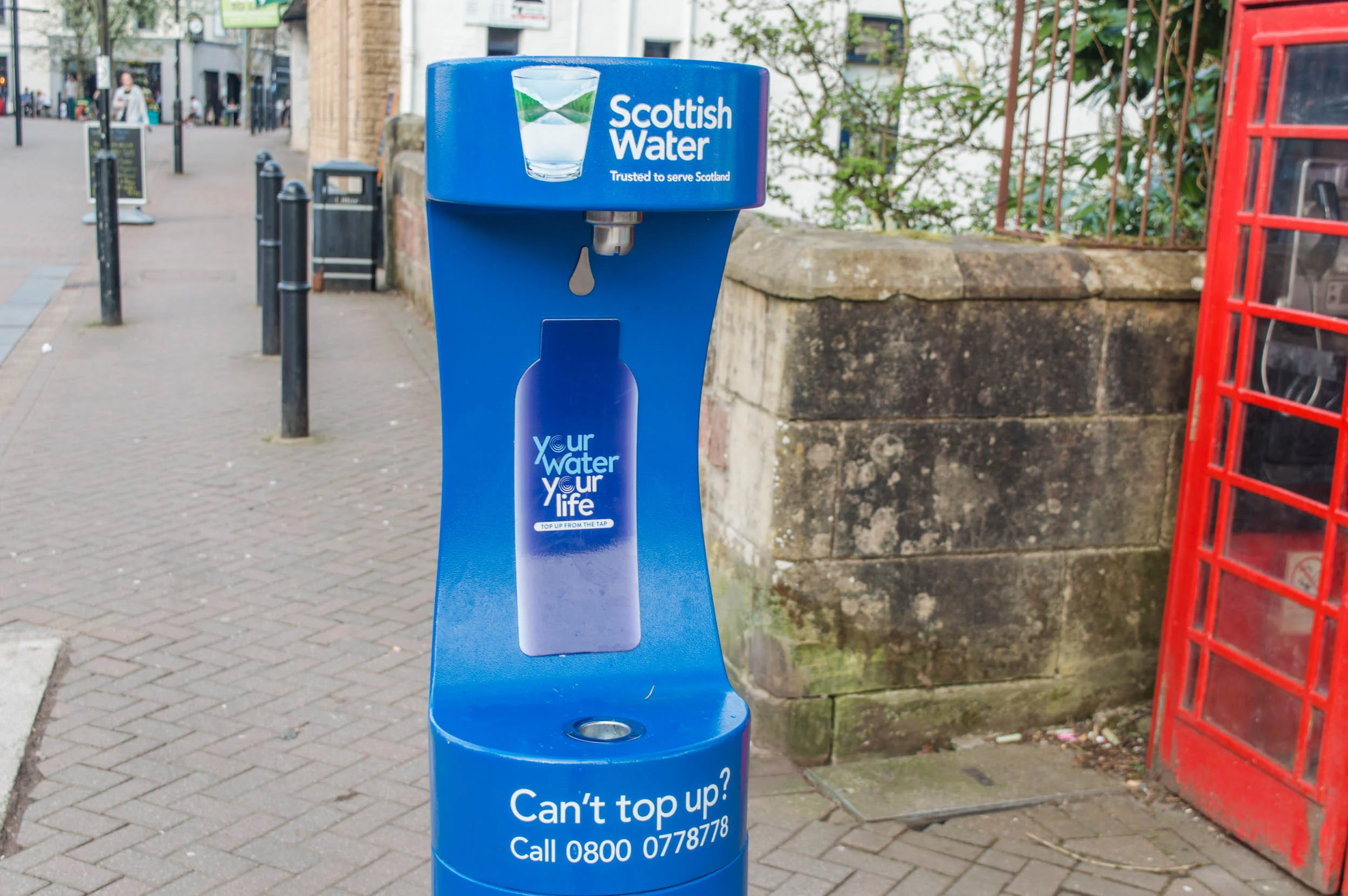 Water Dispenser, start of West Highland Way, Milngavie