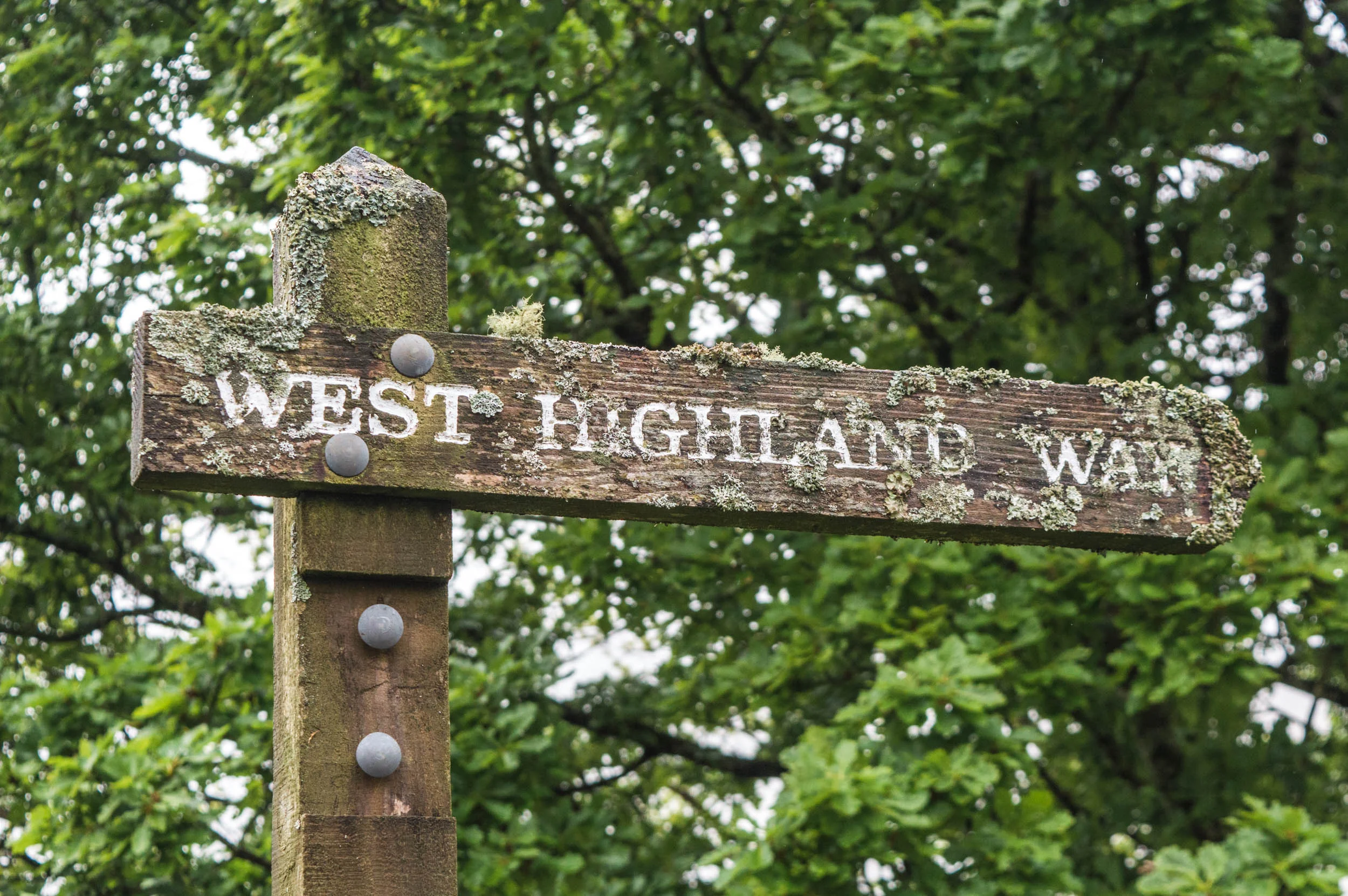 West Highland Way Sign