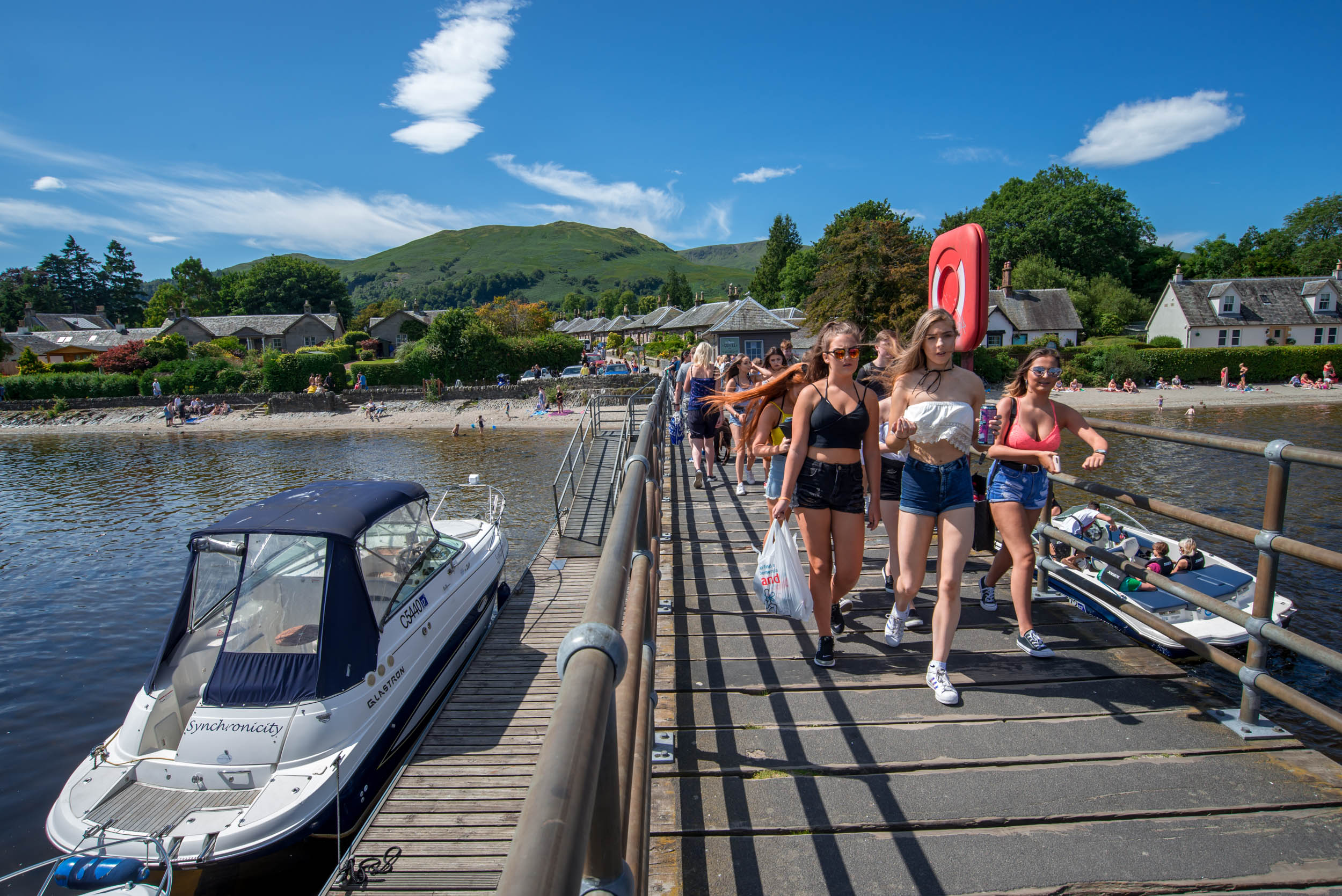 Luss Pier