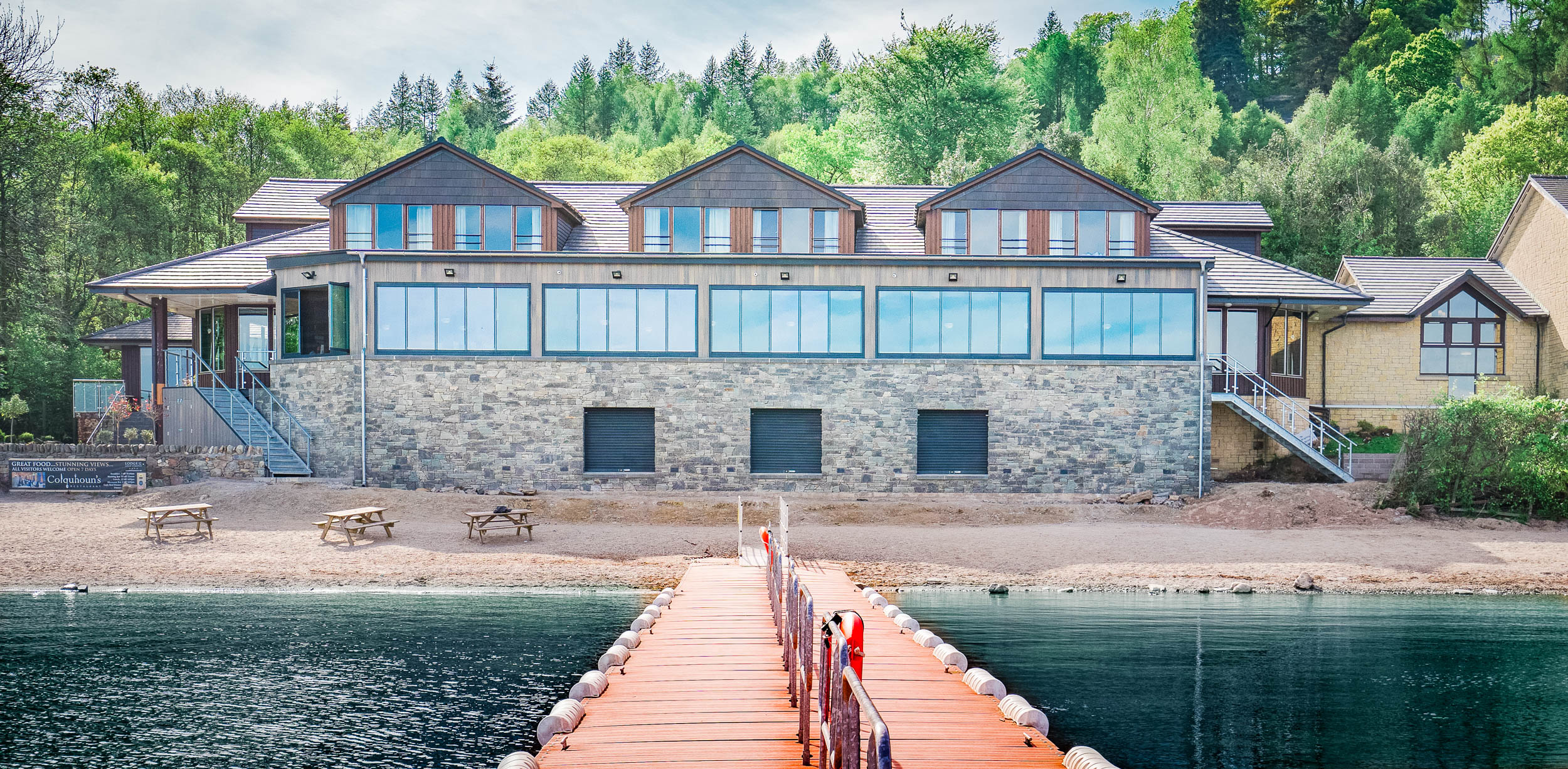 Lodge on Loch Lomond Exterior