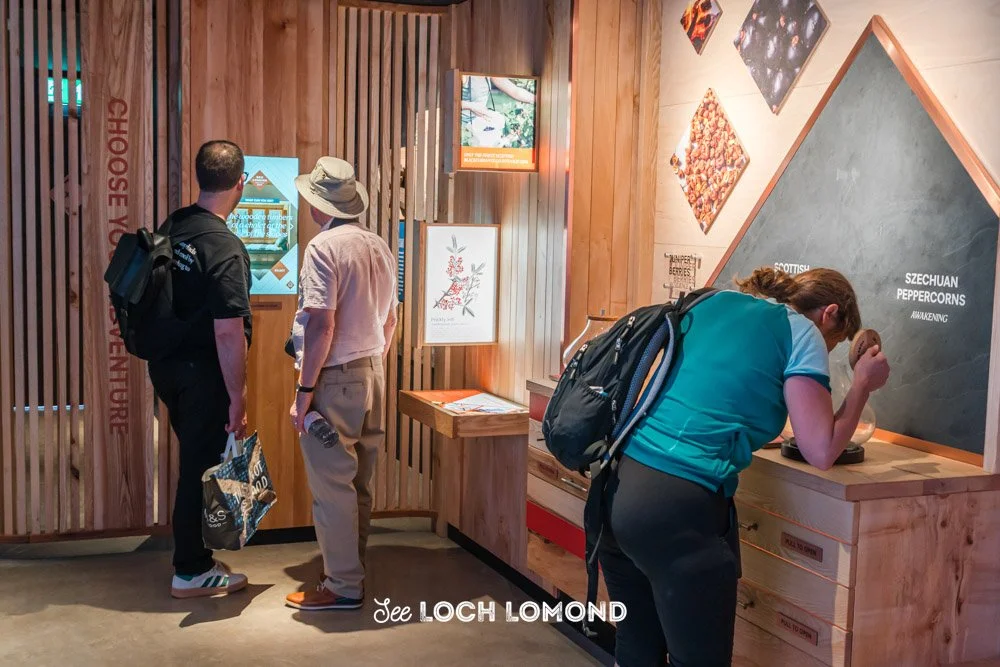 Luss Distillery, visitor centre discovery