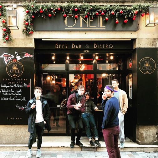 Boys in the hood, St-Germain-des-Près, Paris