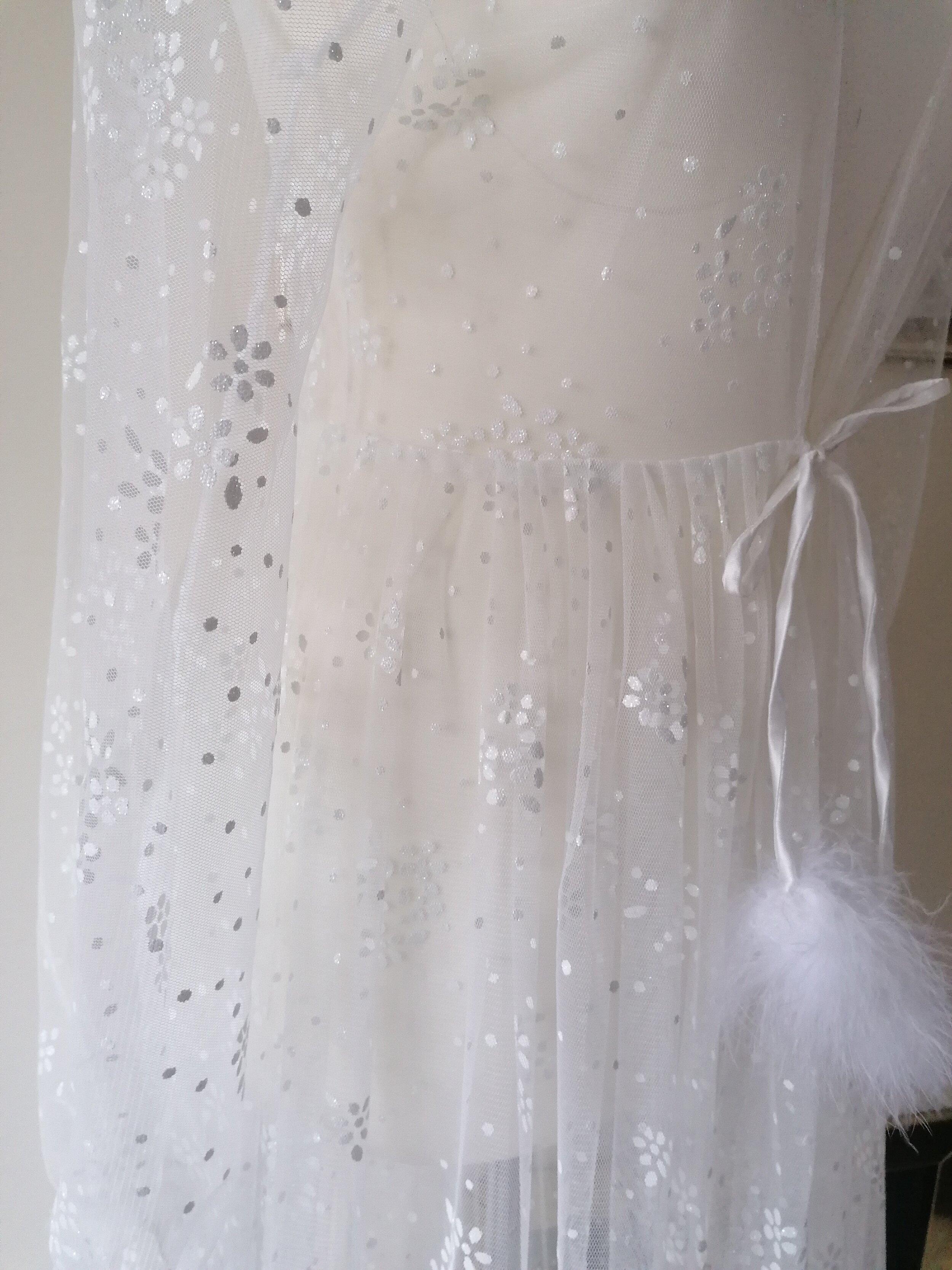 Love story bridal robe