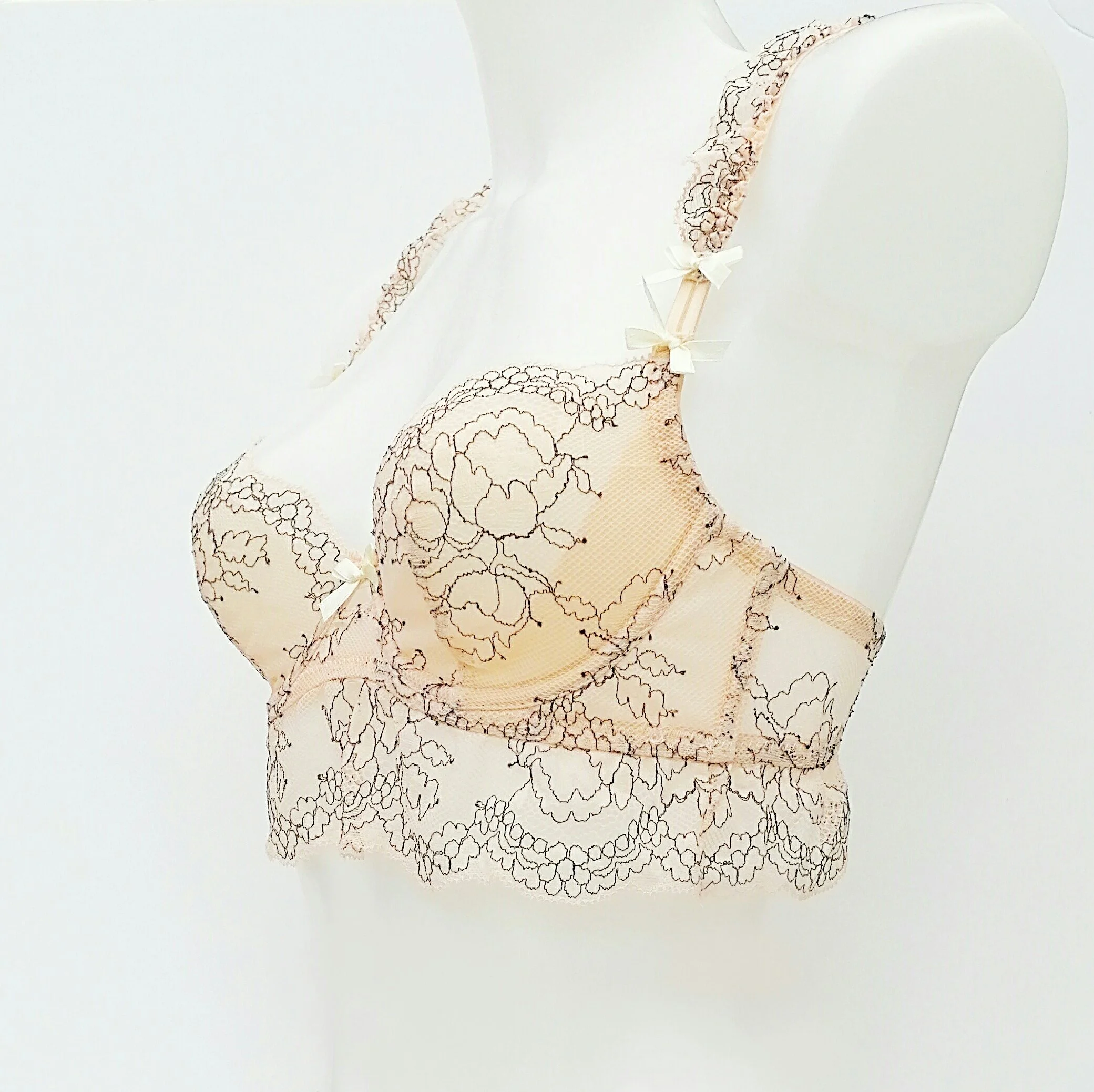 Amanda full cup underwear bra