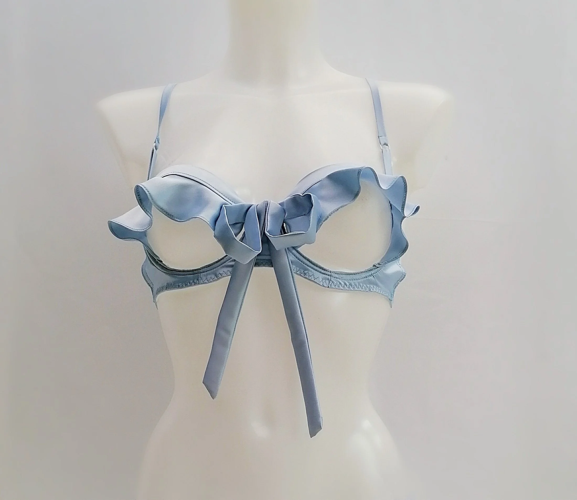 Silk Open cup bra