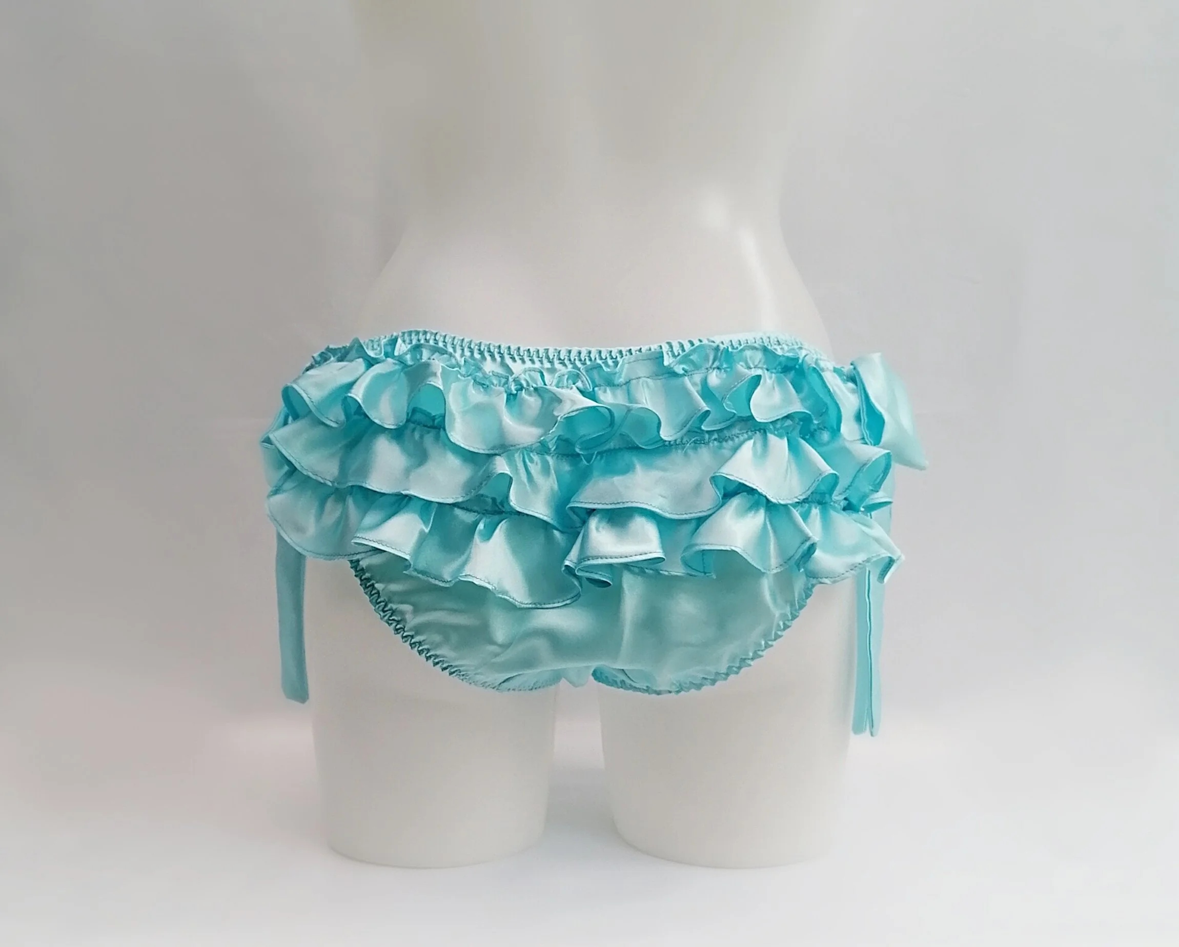 Hand made Silk ruffle knickers