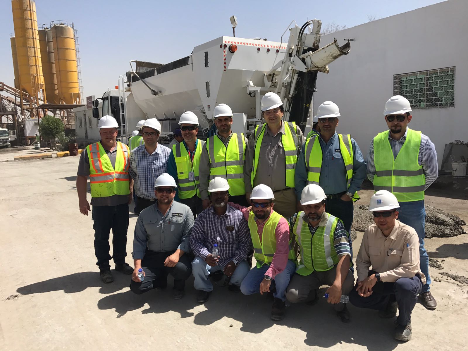 Saudi Aramco and Volucon Engineers Celebrate Inaugural Pipeline Pour