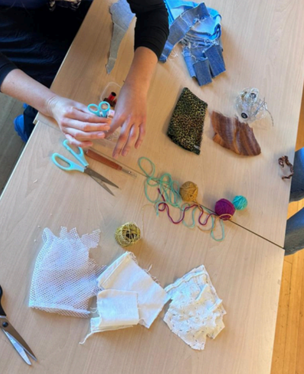 Diepzeevissen van Textiel